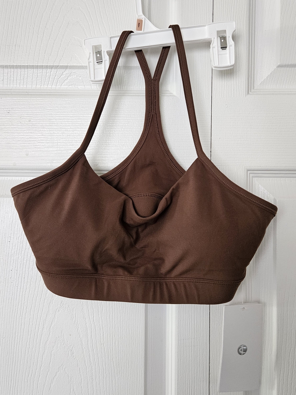 Colorfulkoala Racerback Bralette – Chocolate Brown